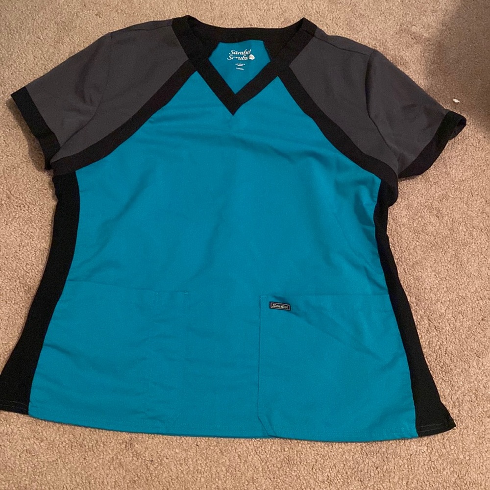 Scrub top.